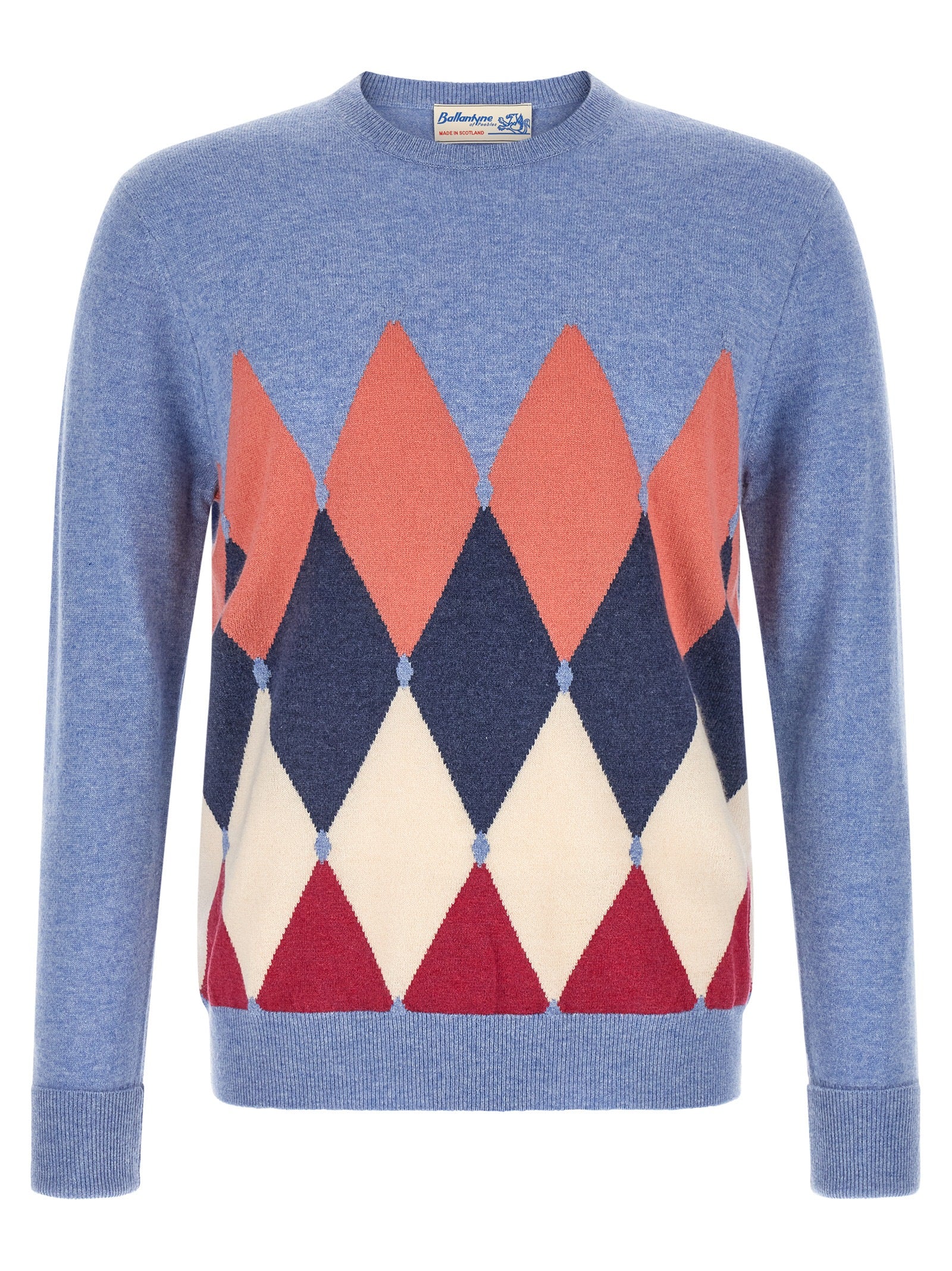Blue Cashmere Cardigan