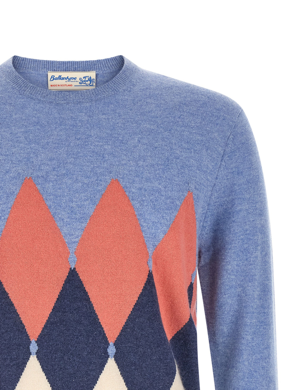 Blue Cashmere Cardigan