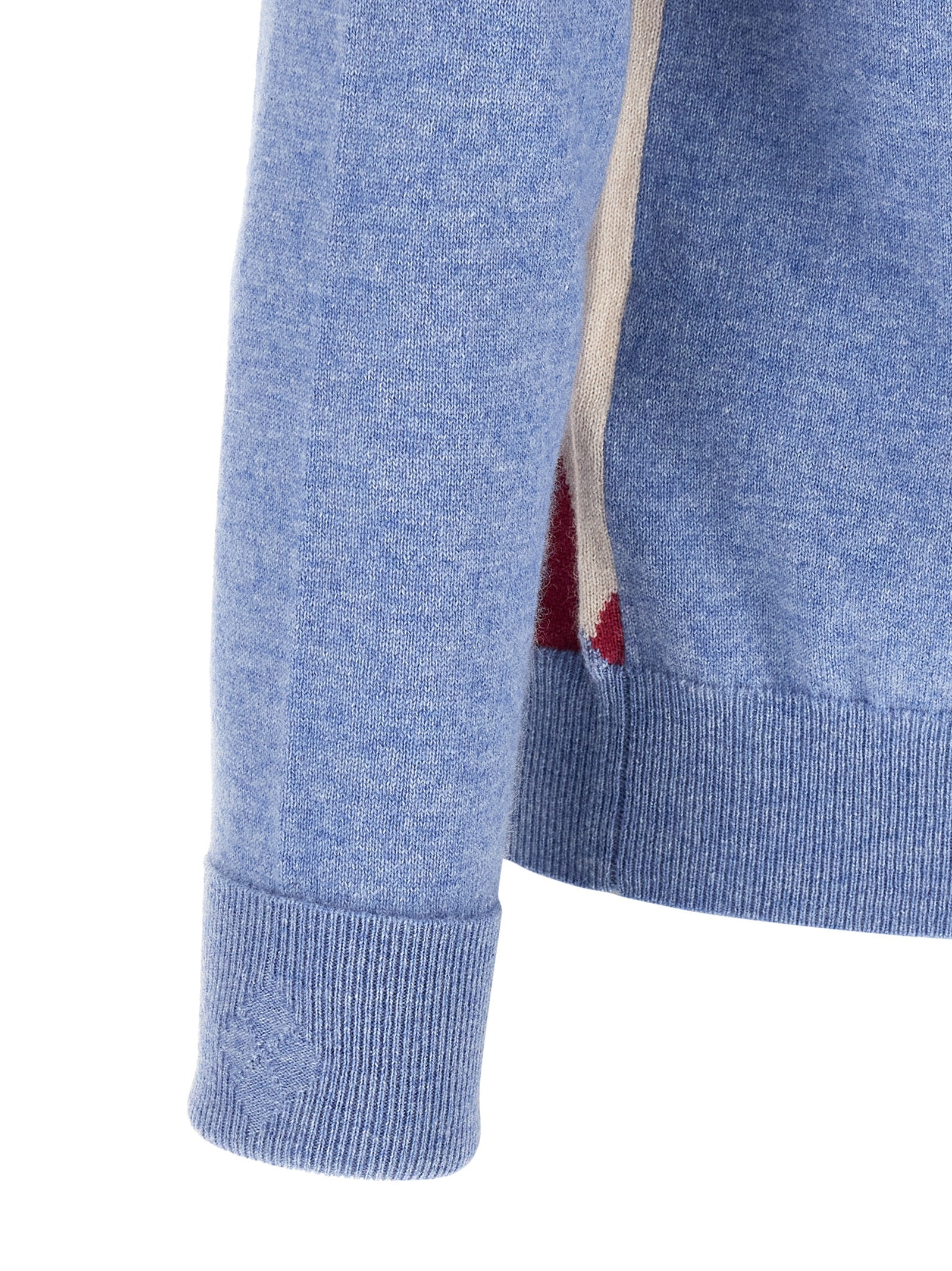 Blue Cashmere Cardigan