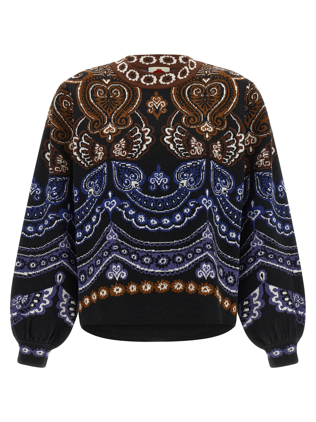 Multicolor Polyester Cardigan