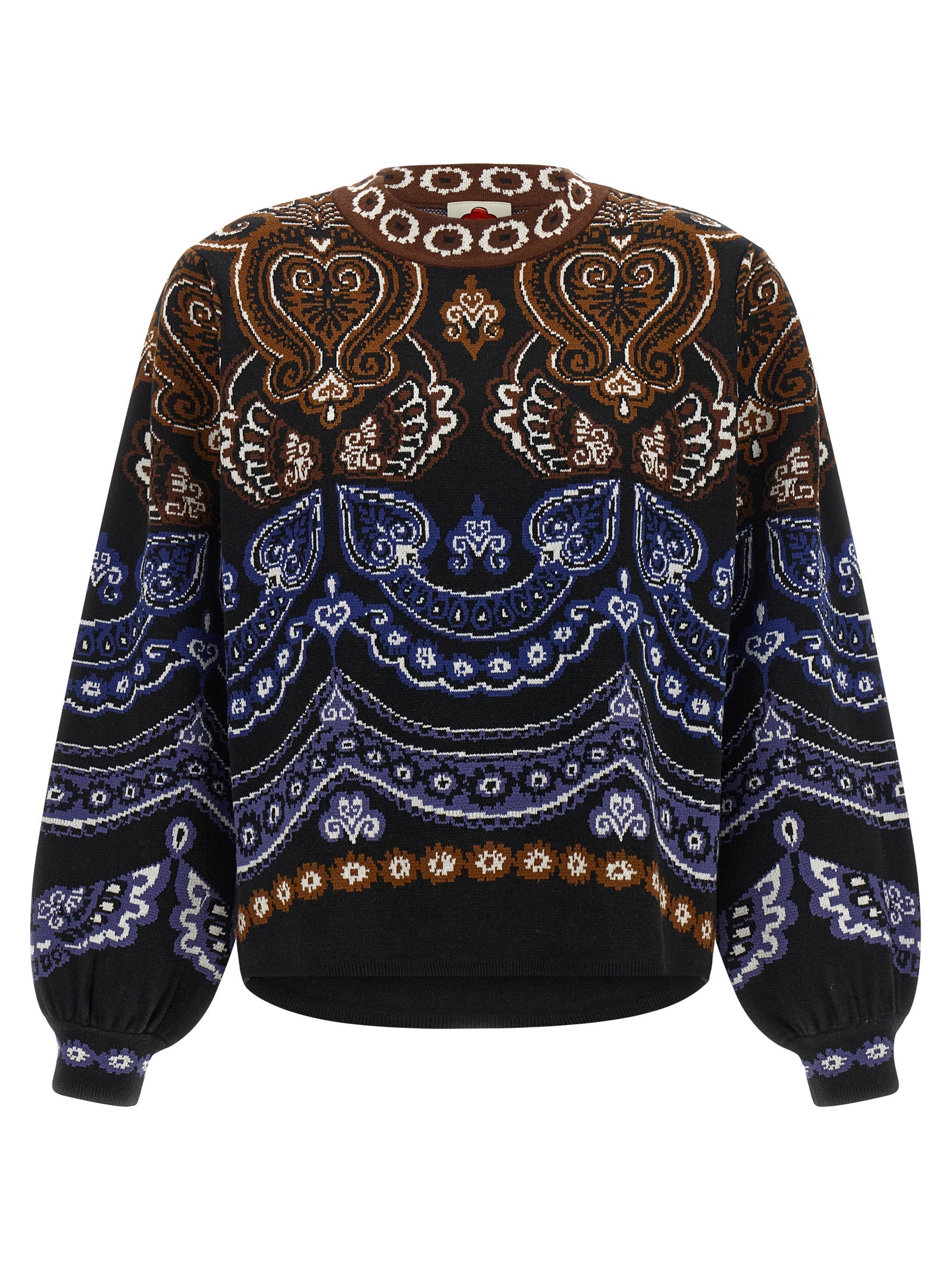 Multicolor Polyester Cardigan