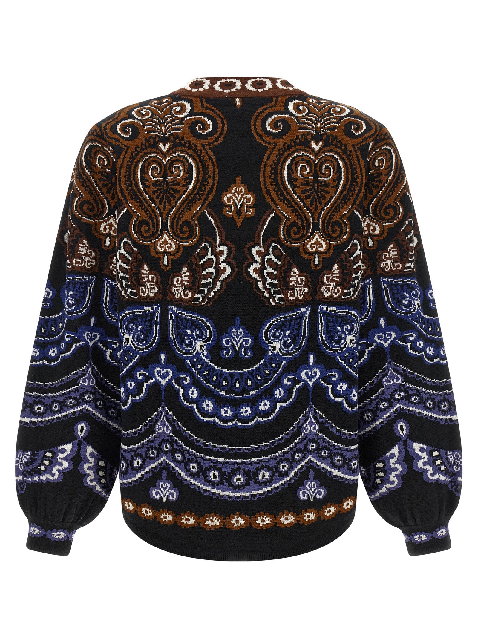 Multicolor Polyester Cardigan
