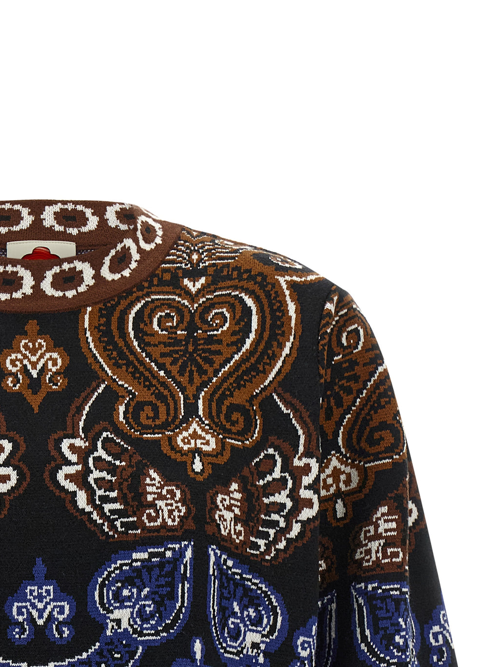 Multicolor Polyester Cardigan