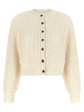 White Cashmere Cardigan