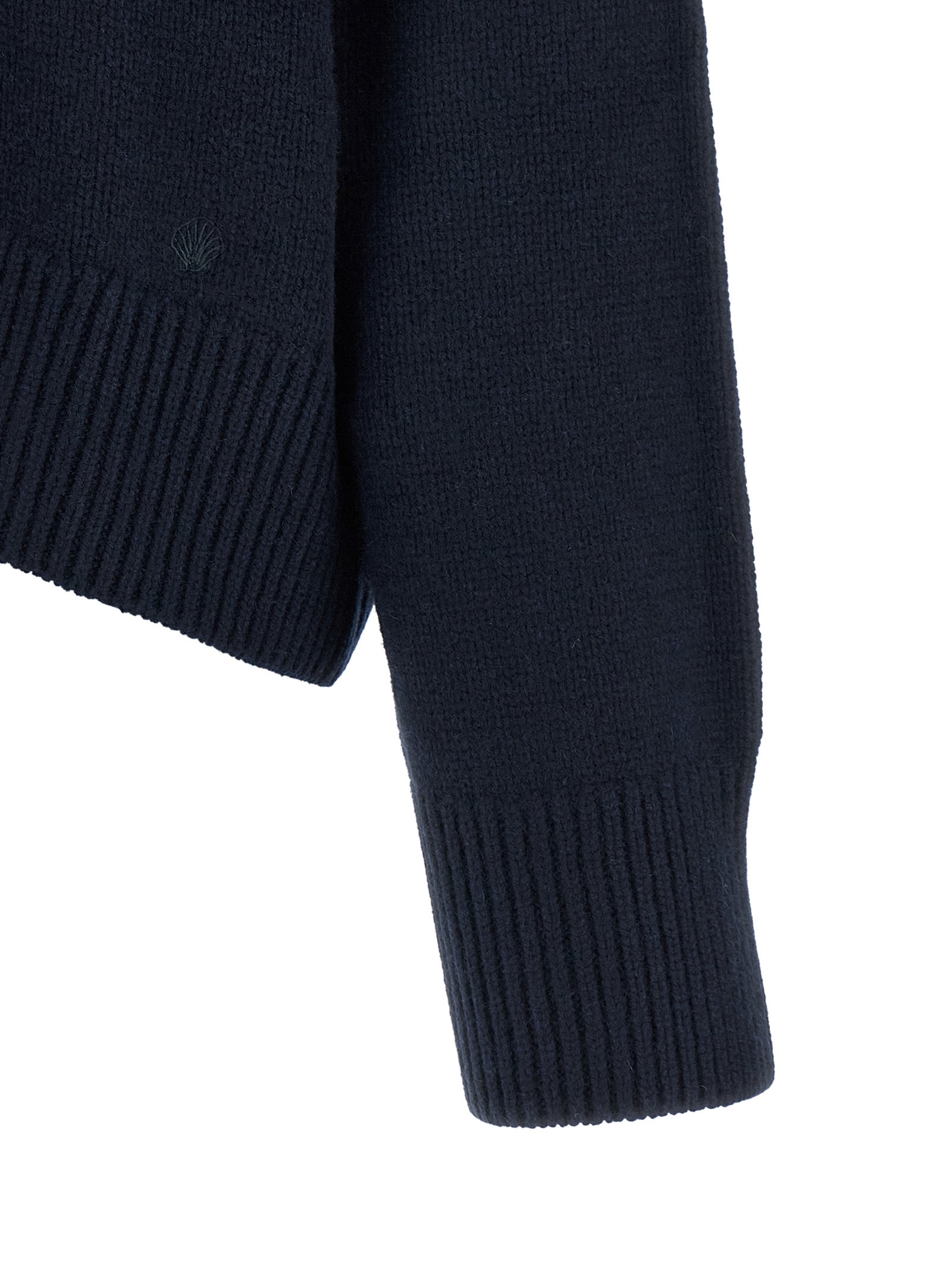 Blue Cashmere Cardigan