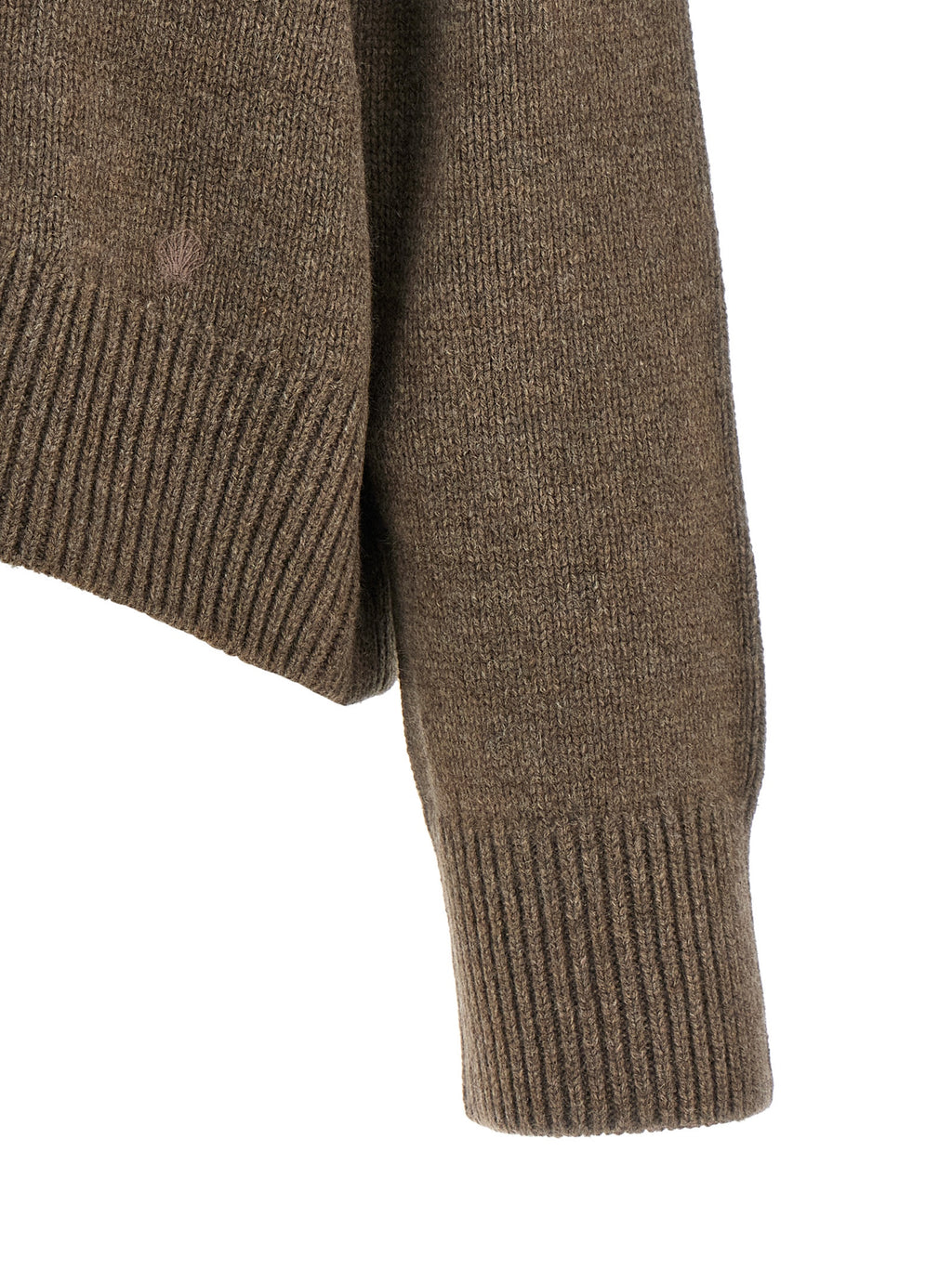 Brown Cashmere Cardigan