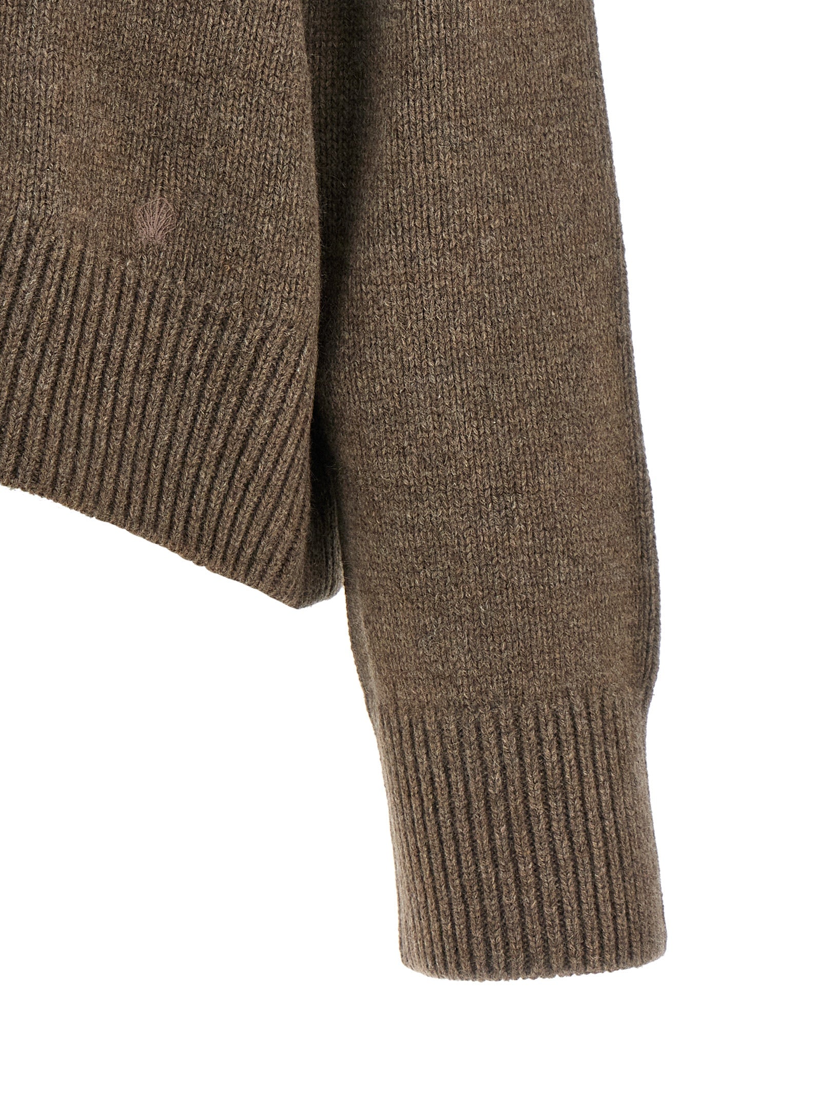 Brown Cashmere Cardigan