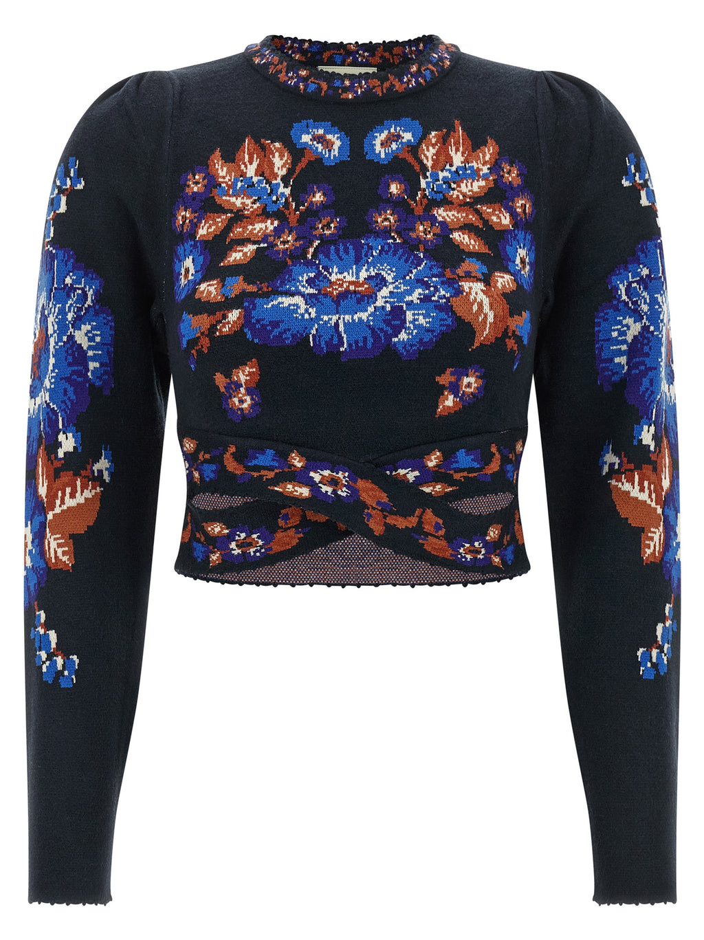 Multicolor Polyester Sweatshirt