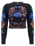 Multicolor Polyester Sweatshirt
