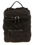 Brown Lamb Leather Backpack