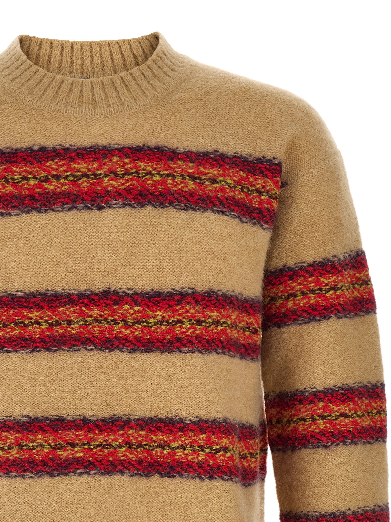 Beige Wool Cardigan