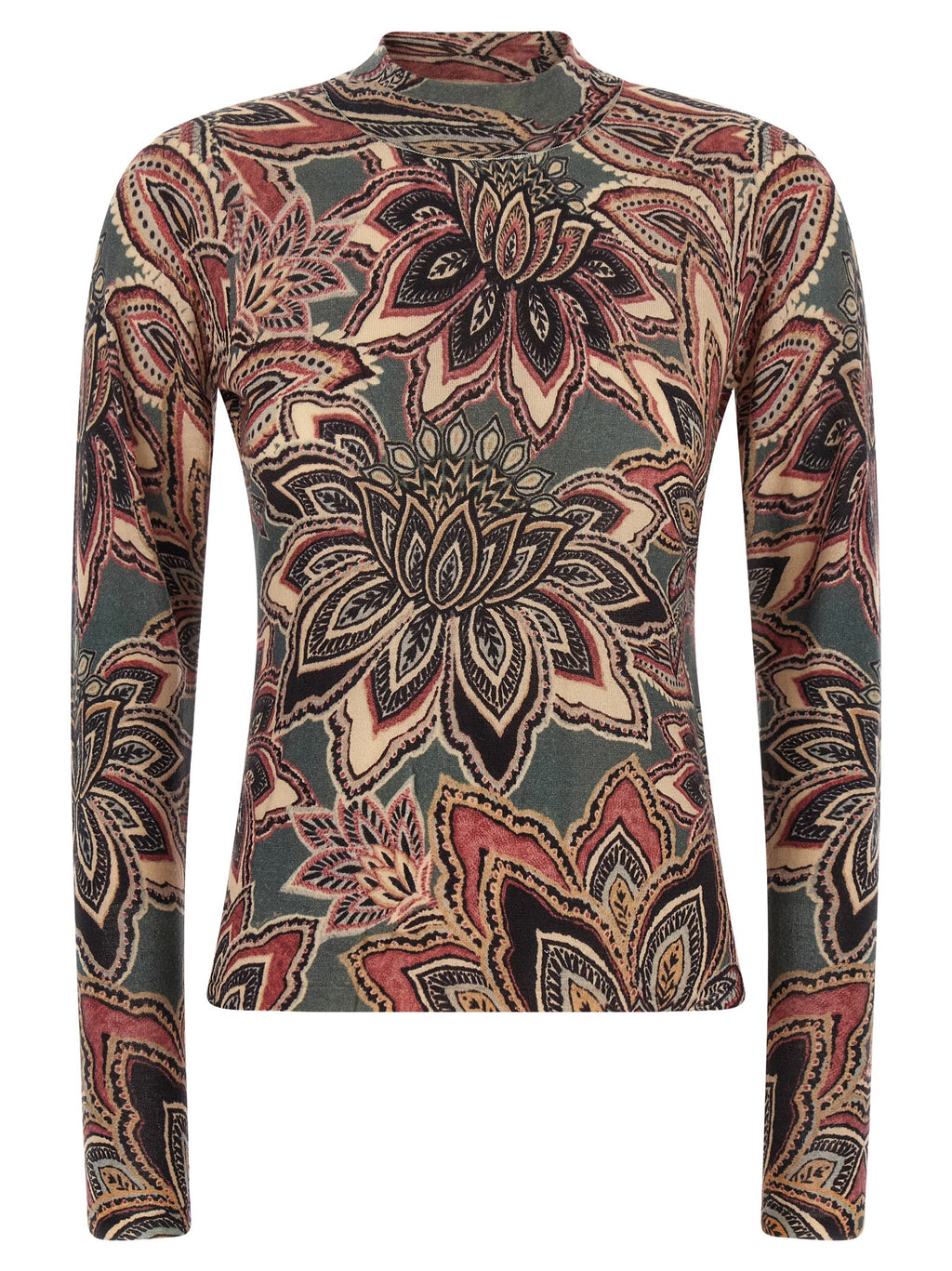 Multicolor Wool Pattern Shirt