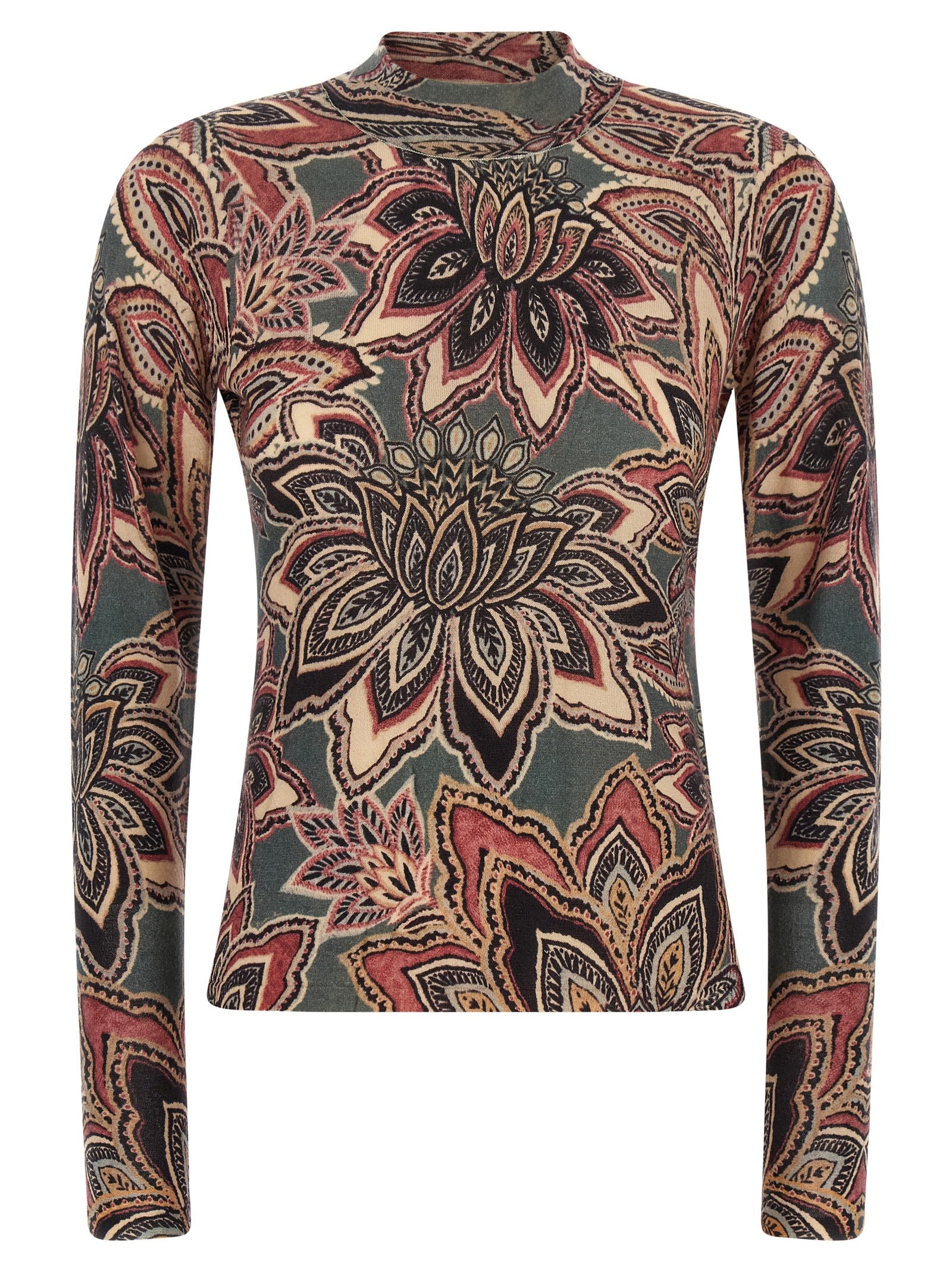 Multicolor Wool Pattern Shirt