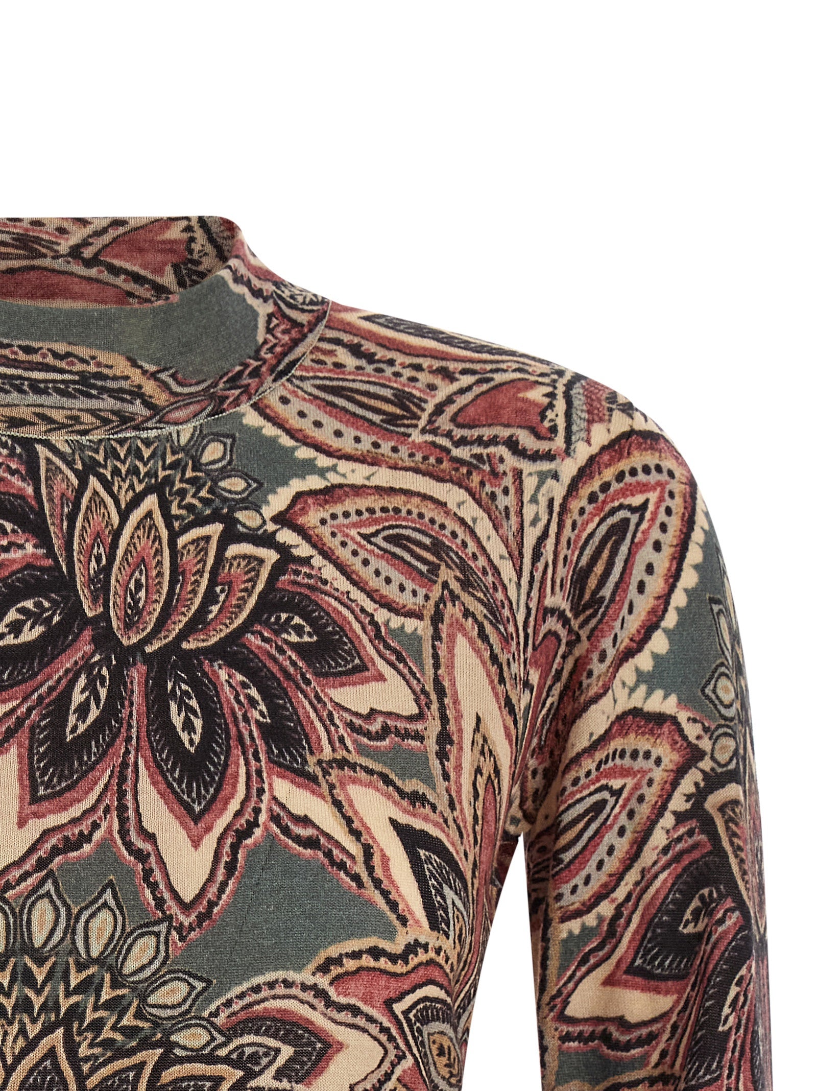 Multicolor Wool Pattern Shirt