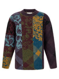 Multicolor Wool Cardigan