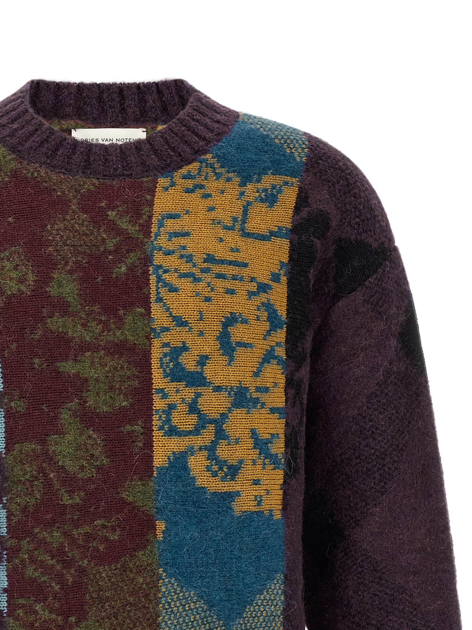Multicolor Wool Cardigan