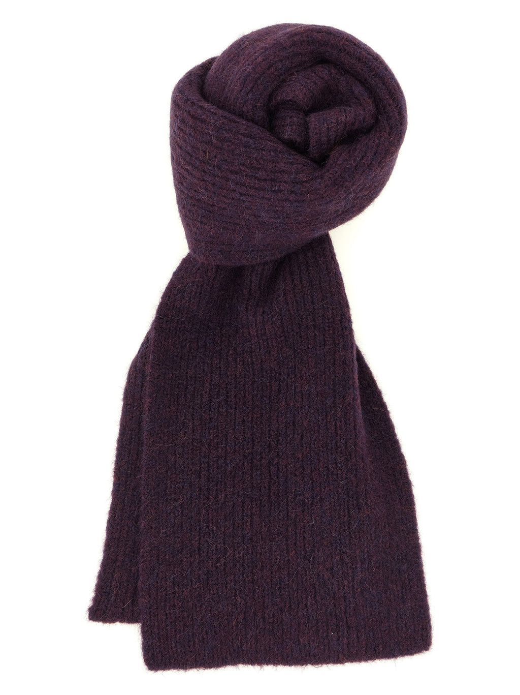 Purple Wool Foulard