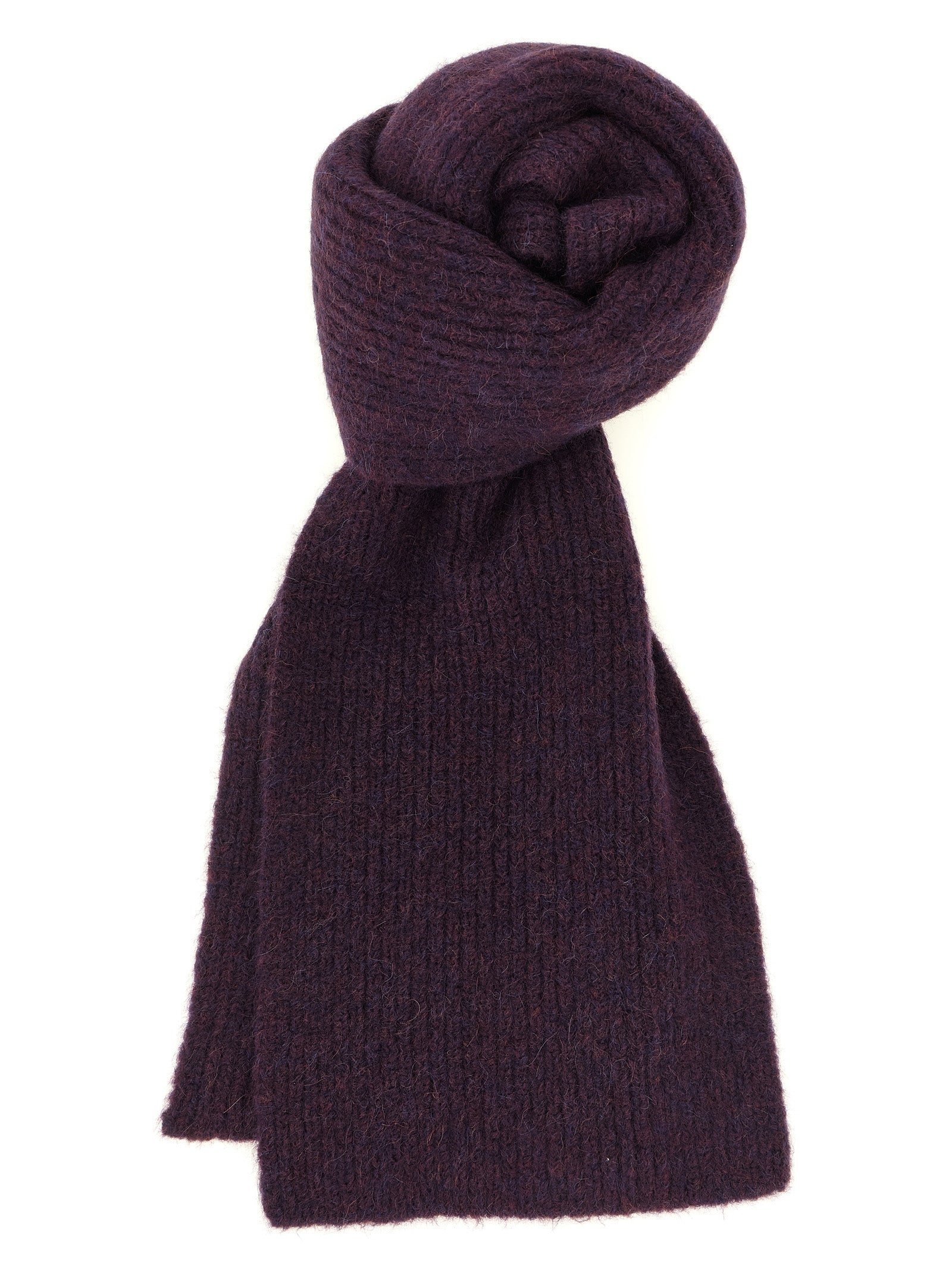 Purple Wool Foulard