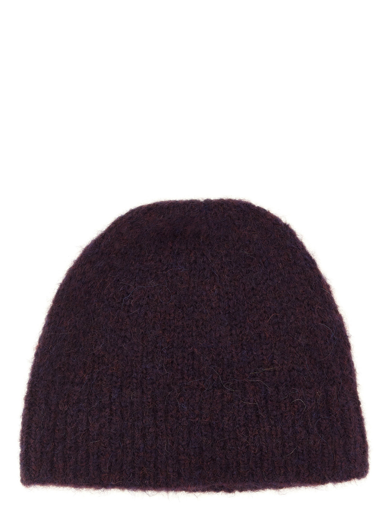 Purple Wool Beanie