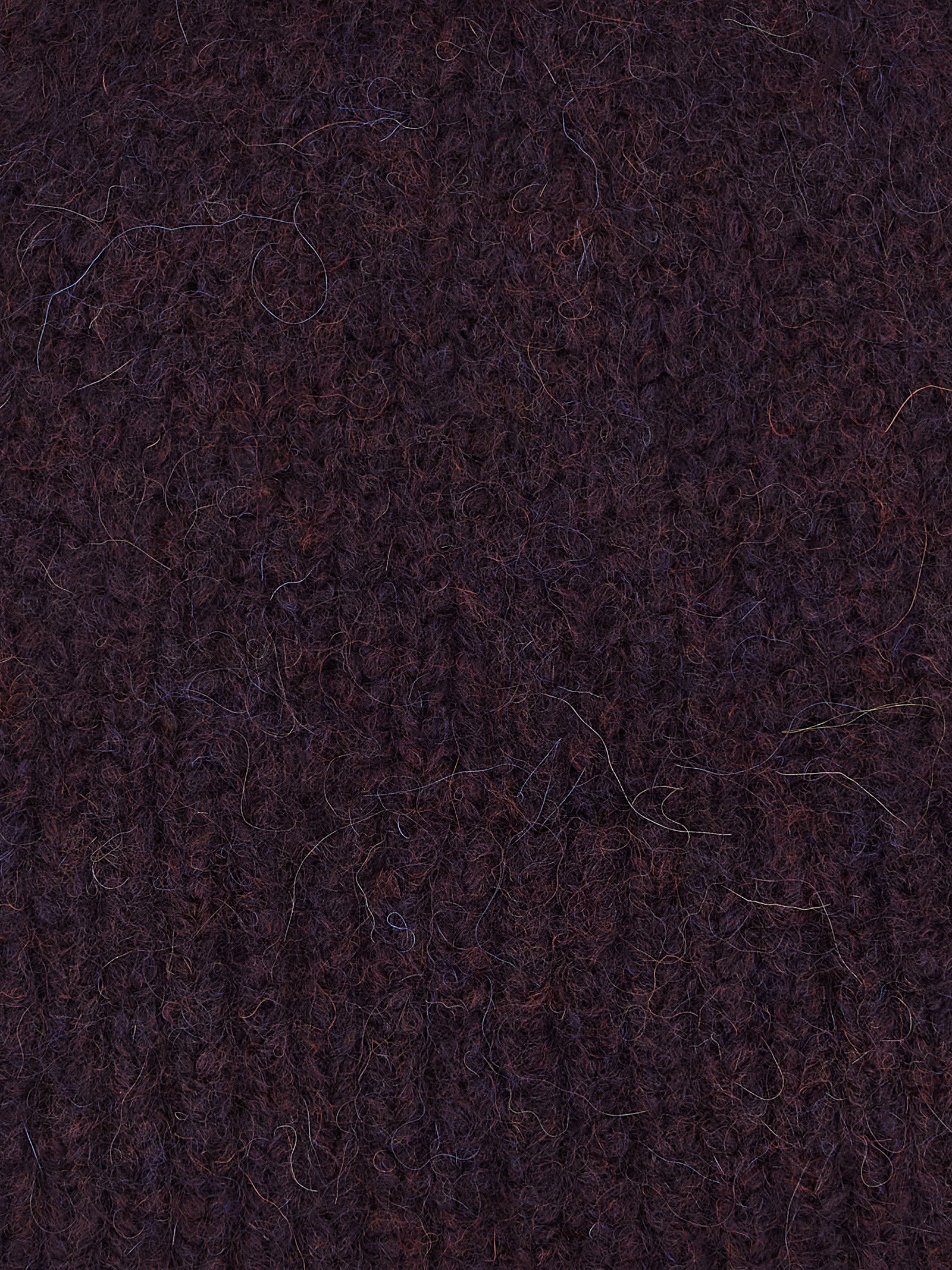 Purple Wool Beanie