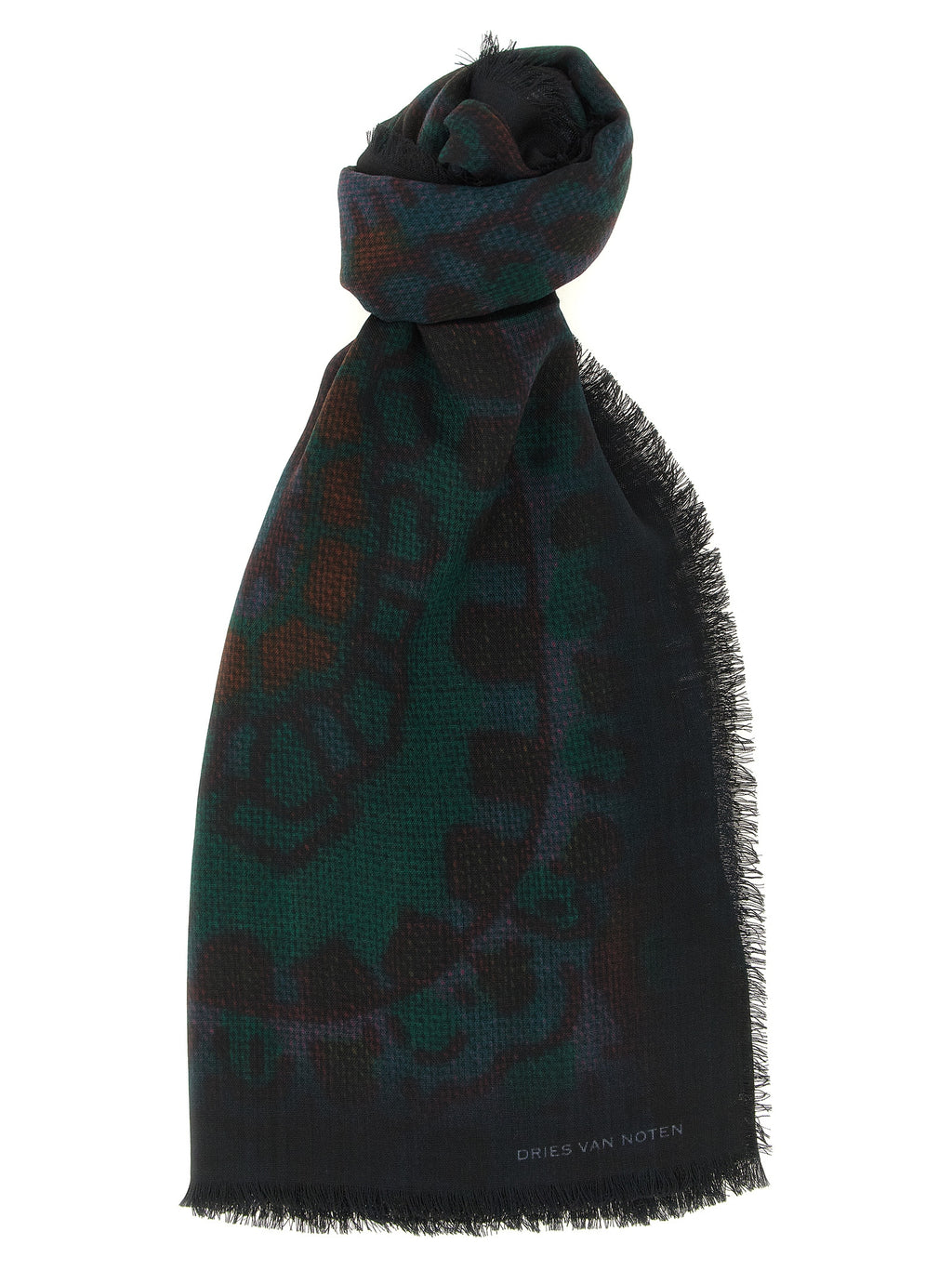 Bicolor Wool Foulard