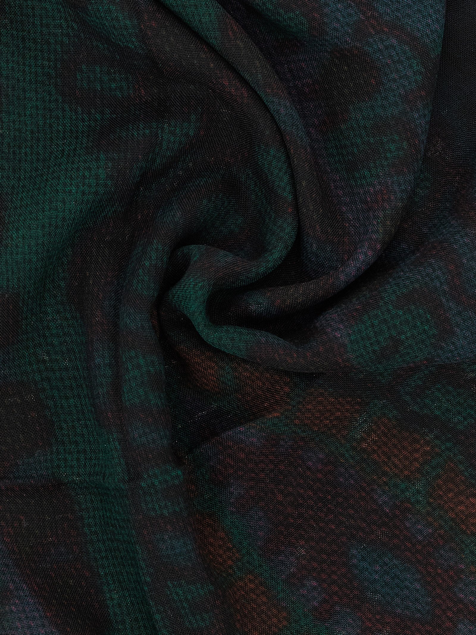 Bicolor Wool Foulard