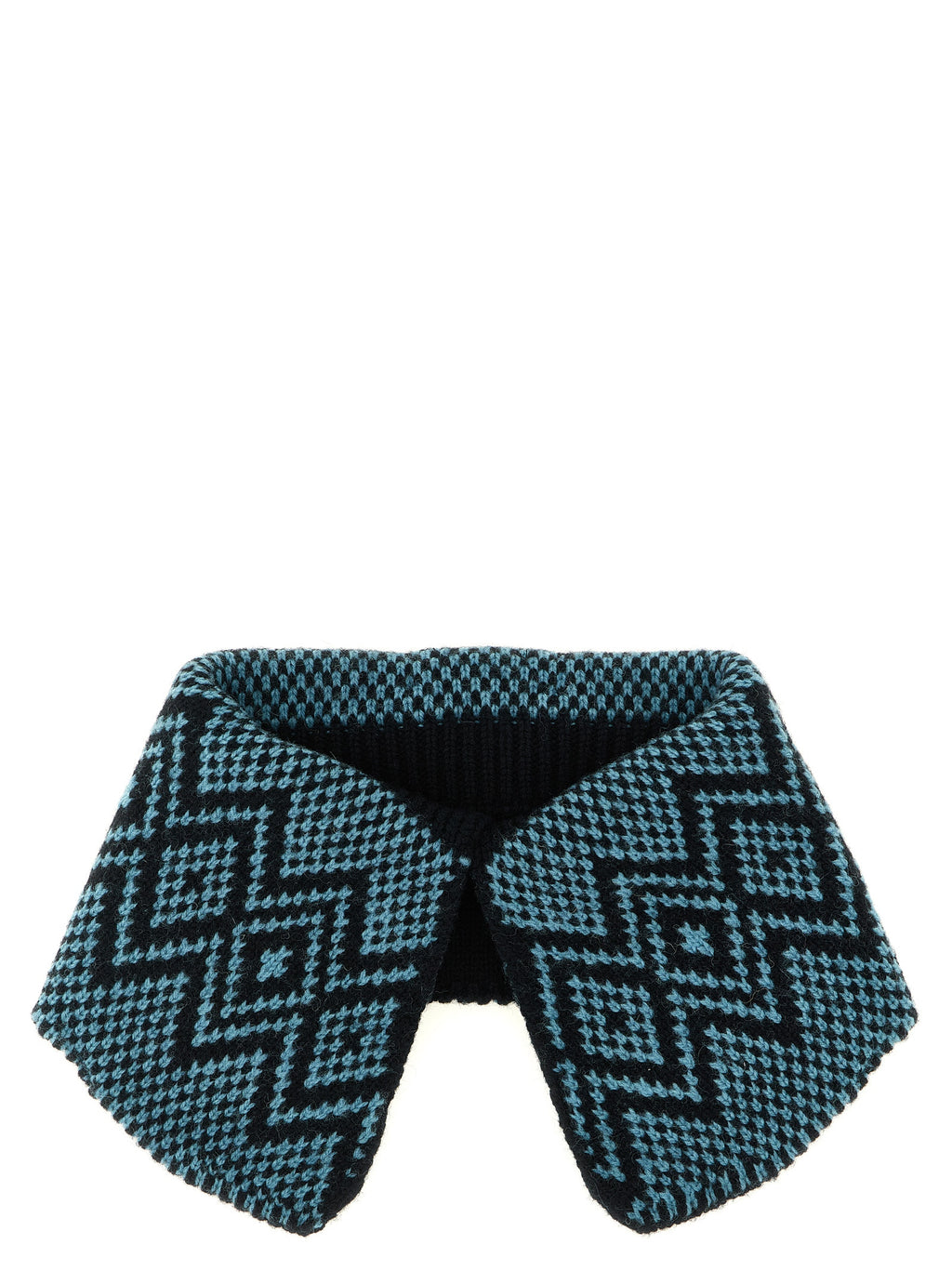 Blue Wool Foulard