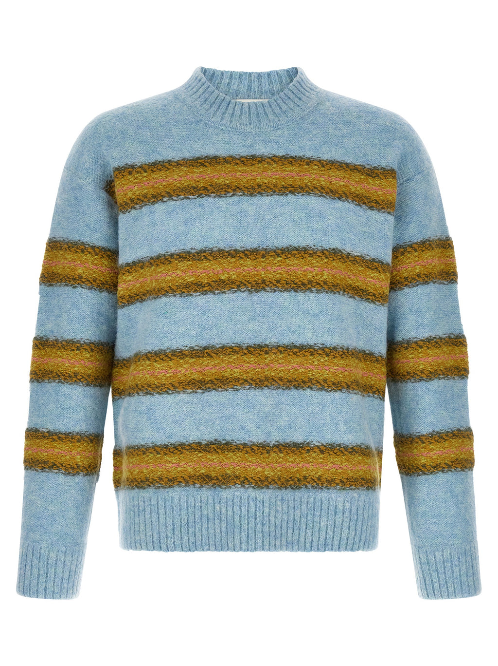 Blue Wool Cardigan
