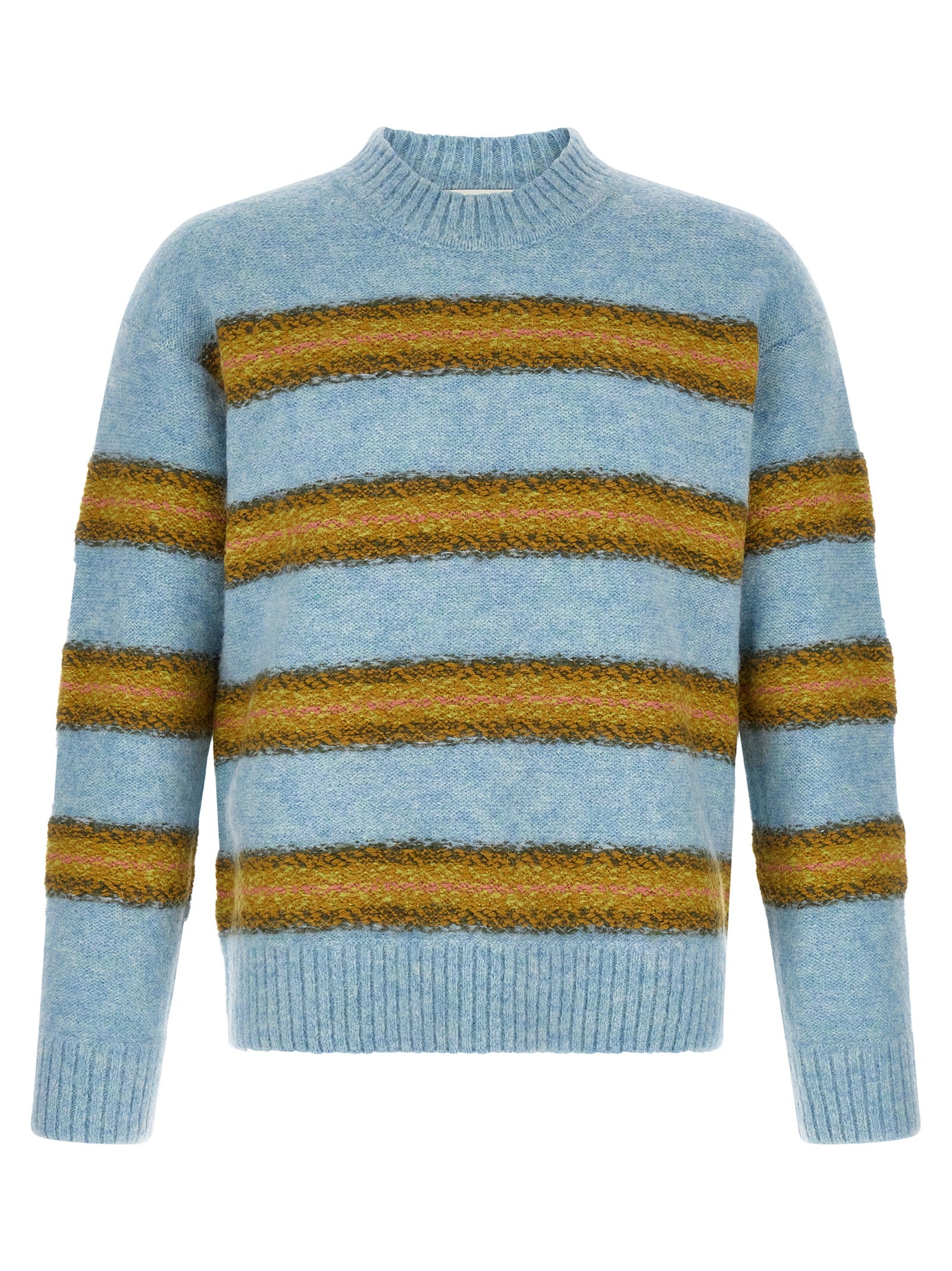 Blue Wool Cardigan
