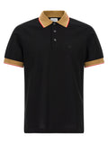 Black Cotton Polo Shirt