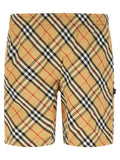 Beige Polyamide Swim Shorts