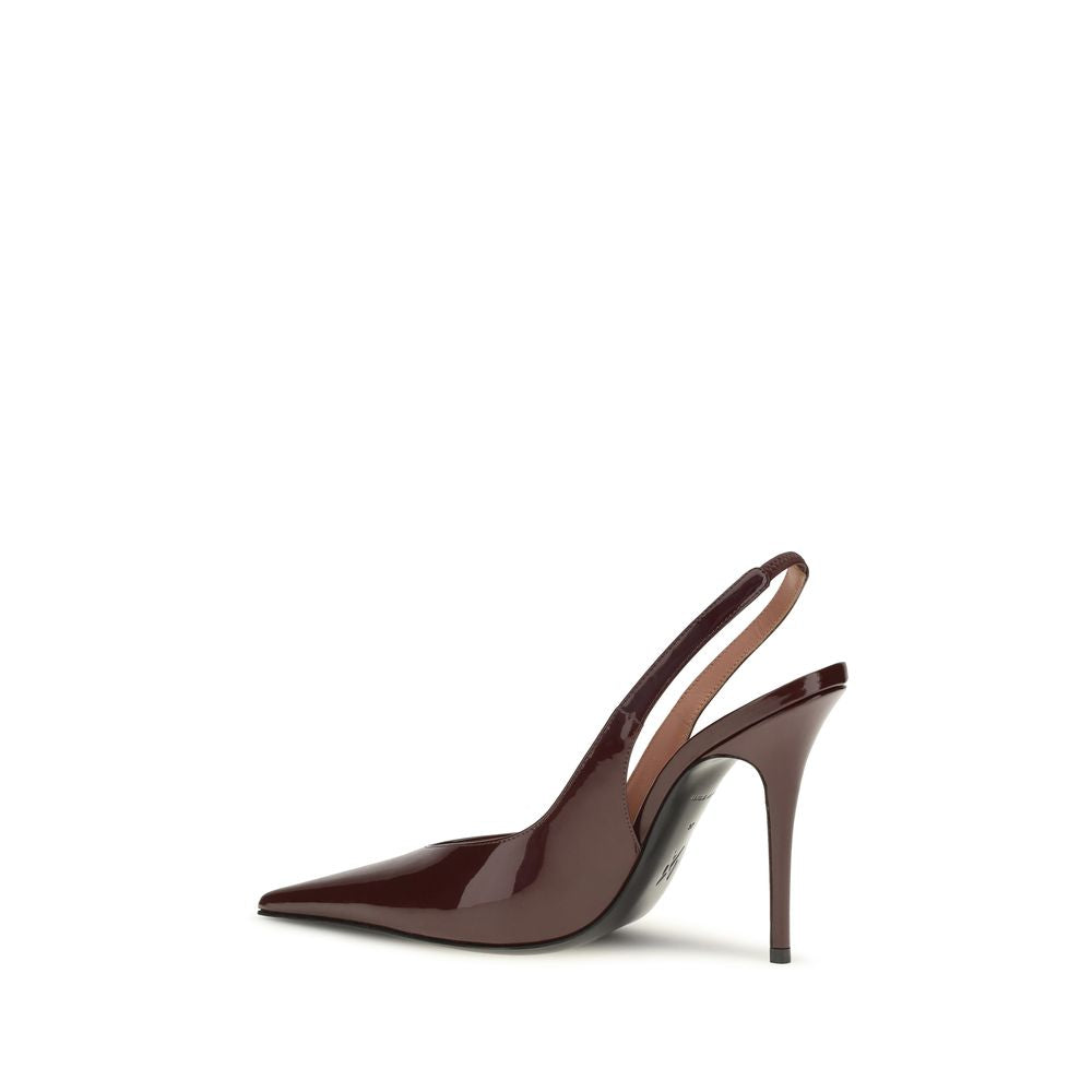 Bordeaux Calf Leather Bos Taurus Pumps