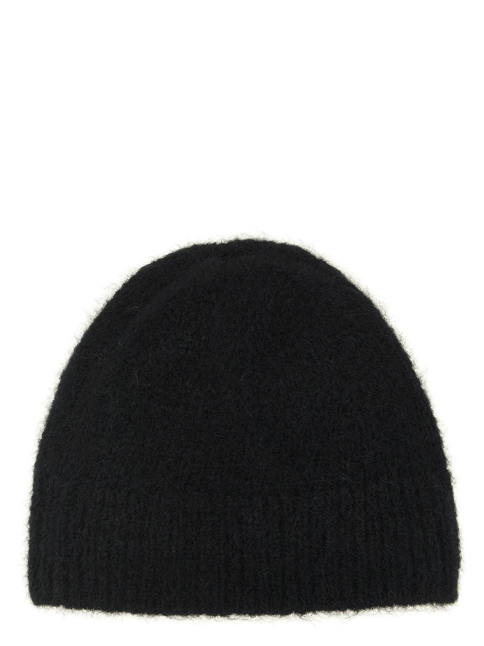Black Wool Beanie