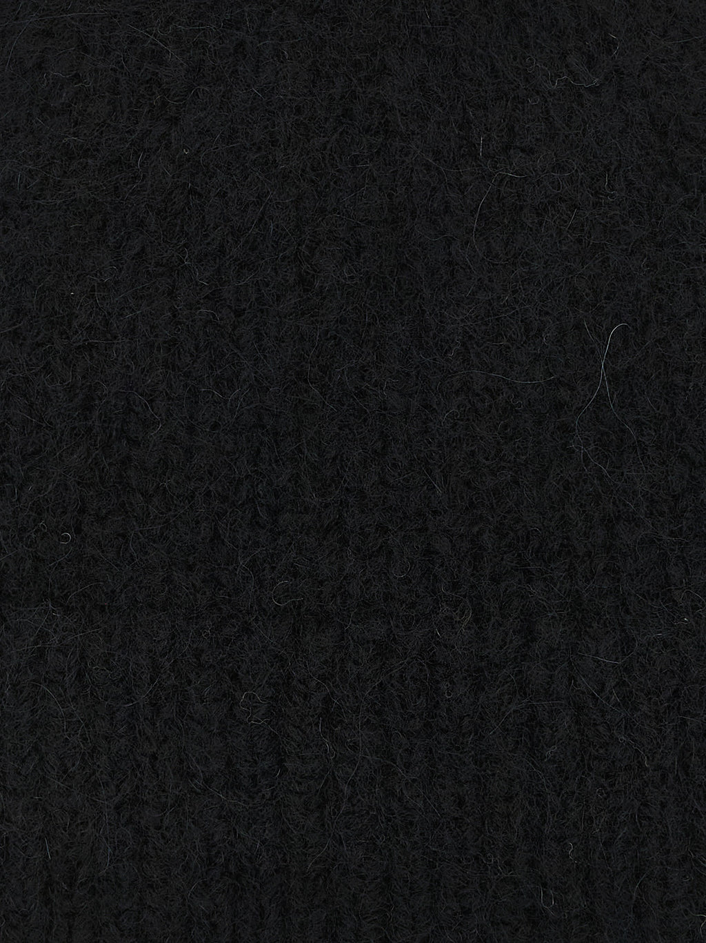 Black Wool Beanie