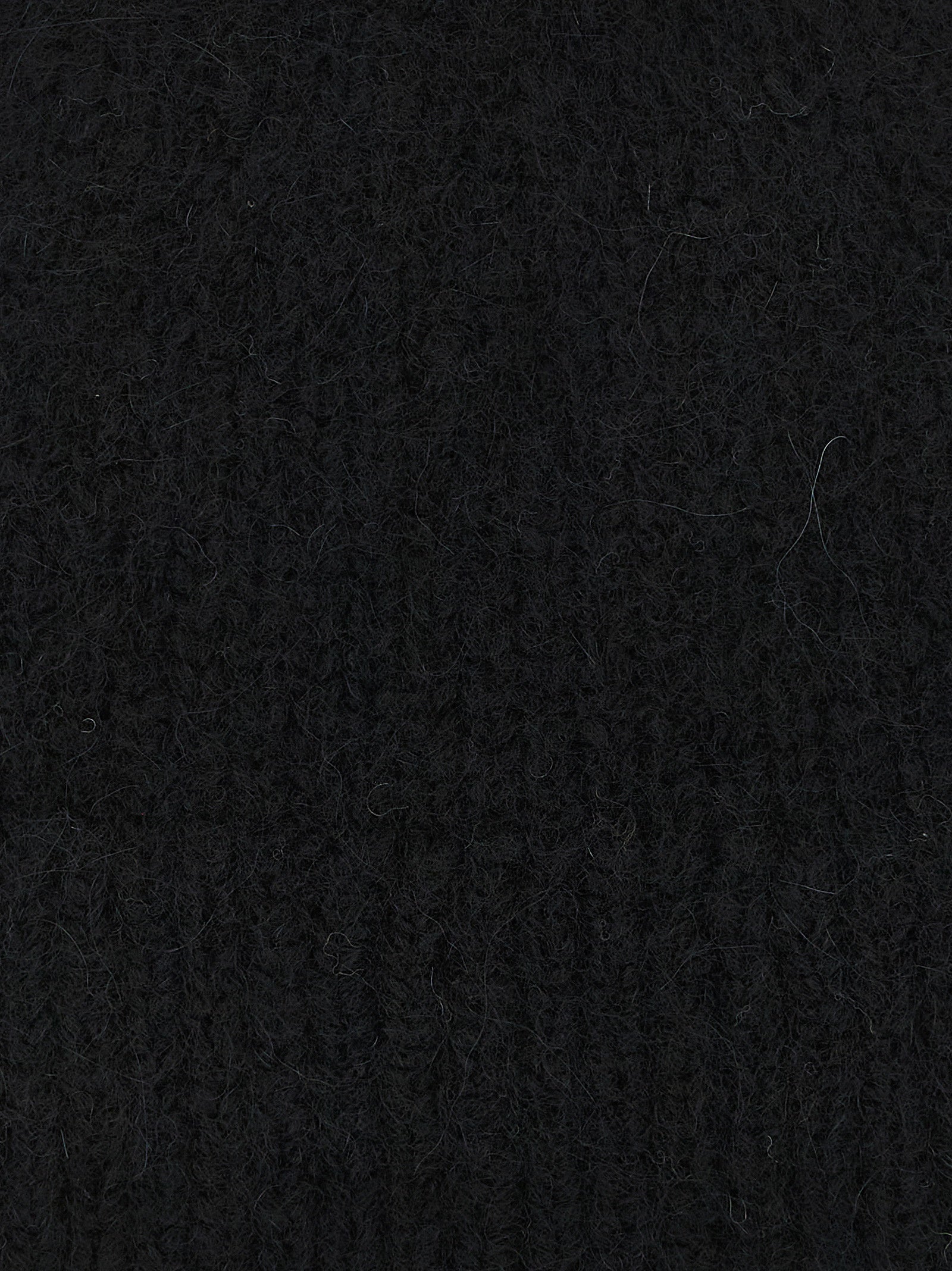 Black Wool Beanie