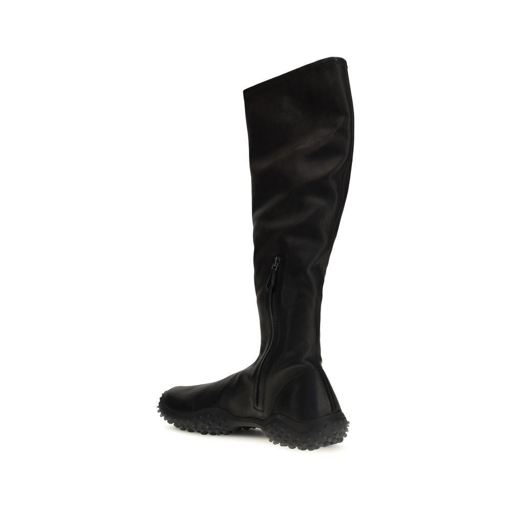 Black Lamb Ovis Aries Ankle Boots