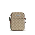 Beige Fabric Shoulder Bag