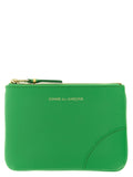 Bicolor Leather Cardholder