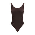 Brown Cotton Bodysuit