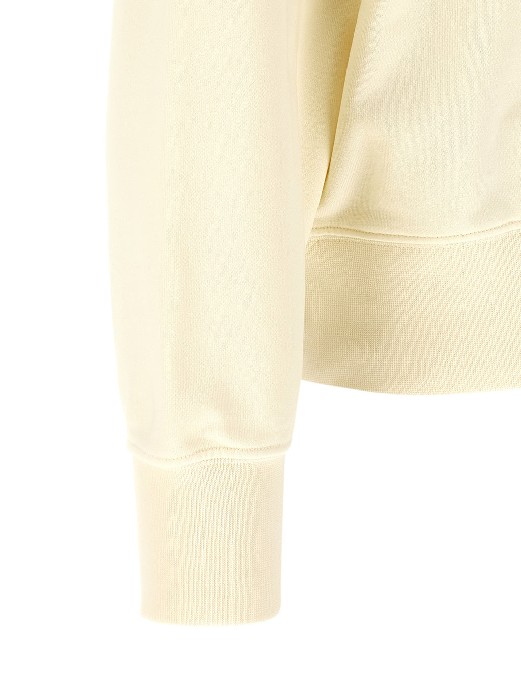 White Cotton Sweatshirt