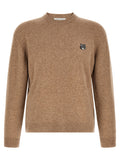 Beige Wool Cardigan