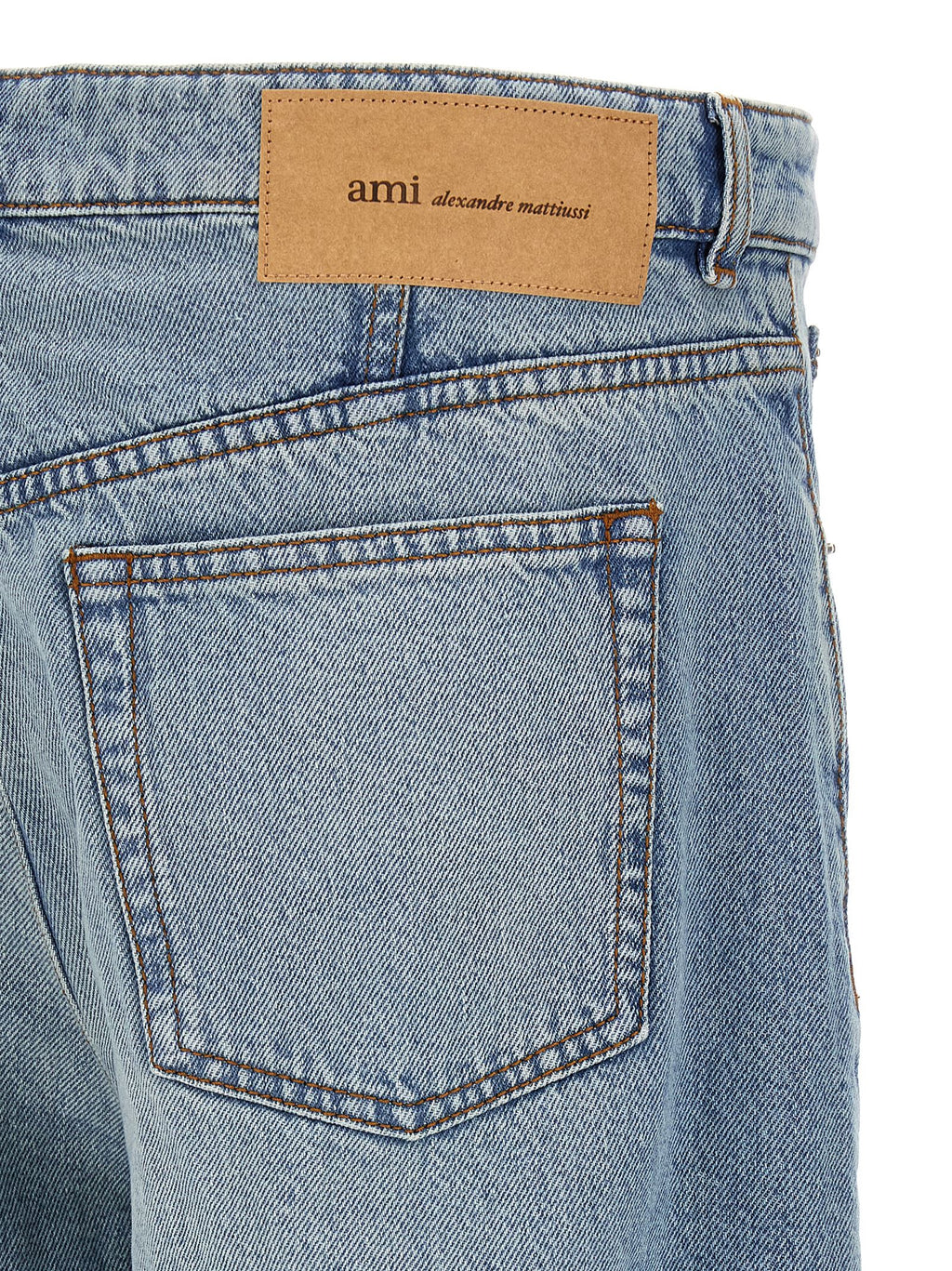 Blue Cotton Relaxed Fit Jeans
