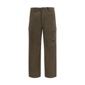 Bicolor Cotton Cargo Pants