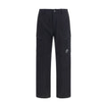 Black Cotton Cargo Pants