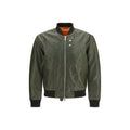 Bicolor Calf Leather Bos Taurus Leather Jacket