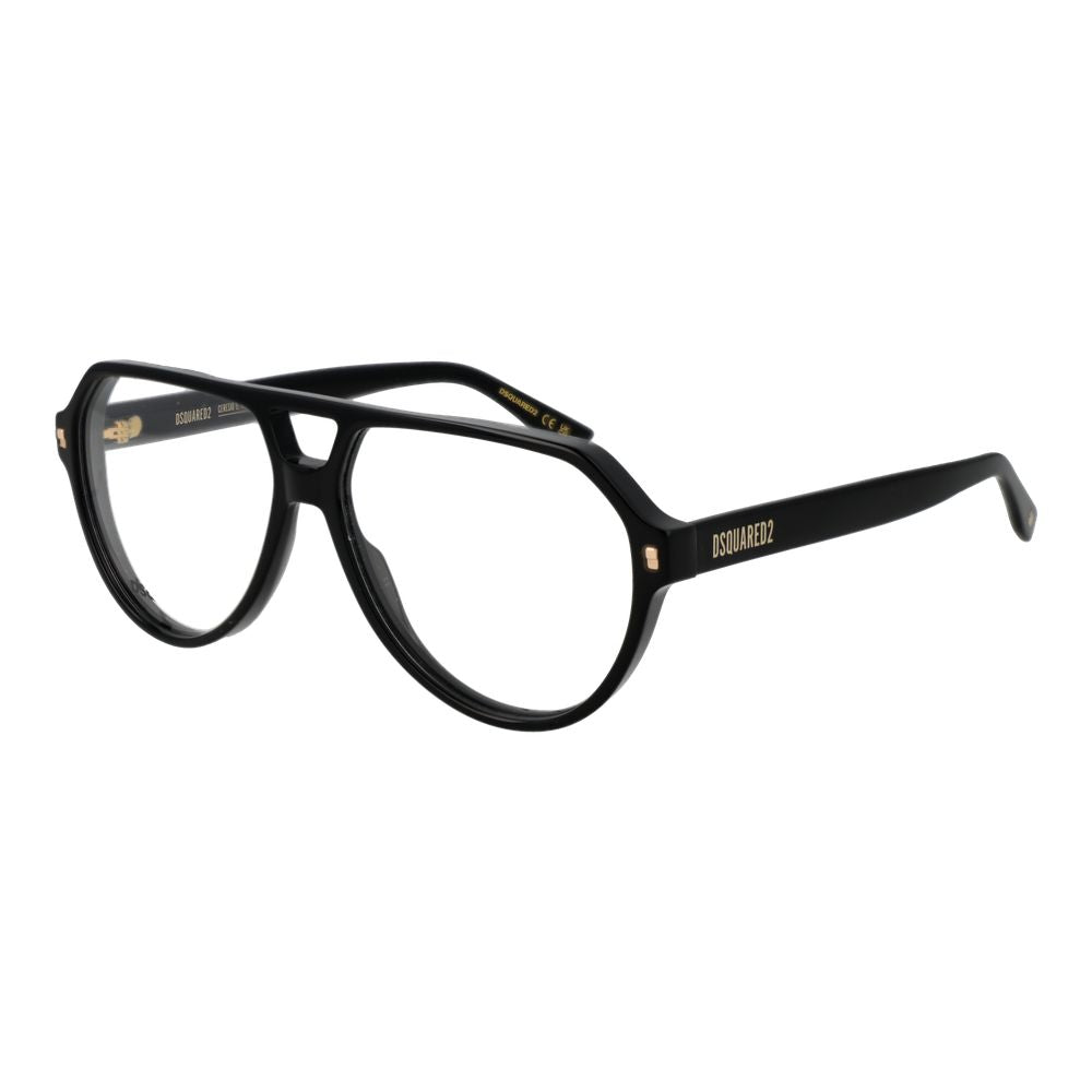 Black Acetate Glasses (Frames)