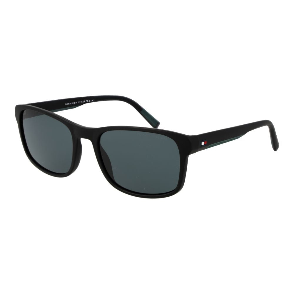 Black Polyamide Sunglasses