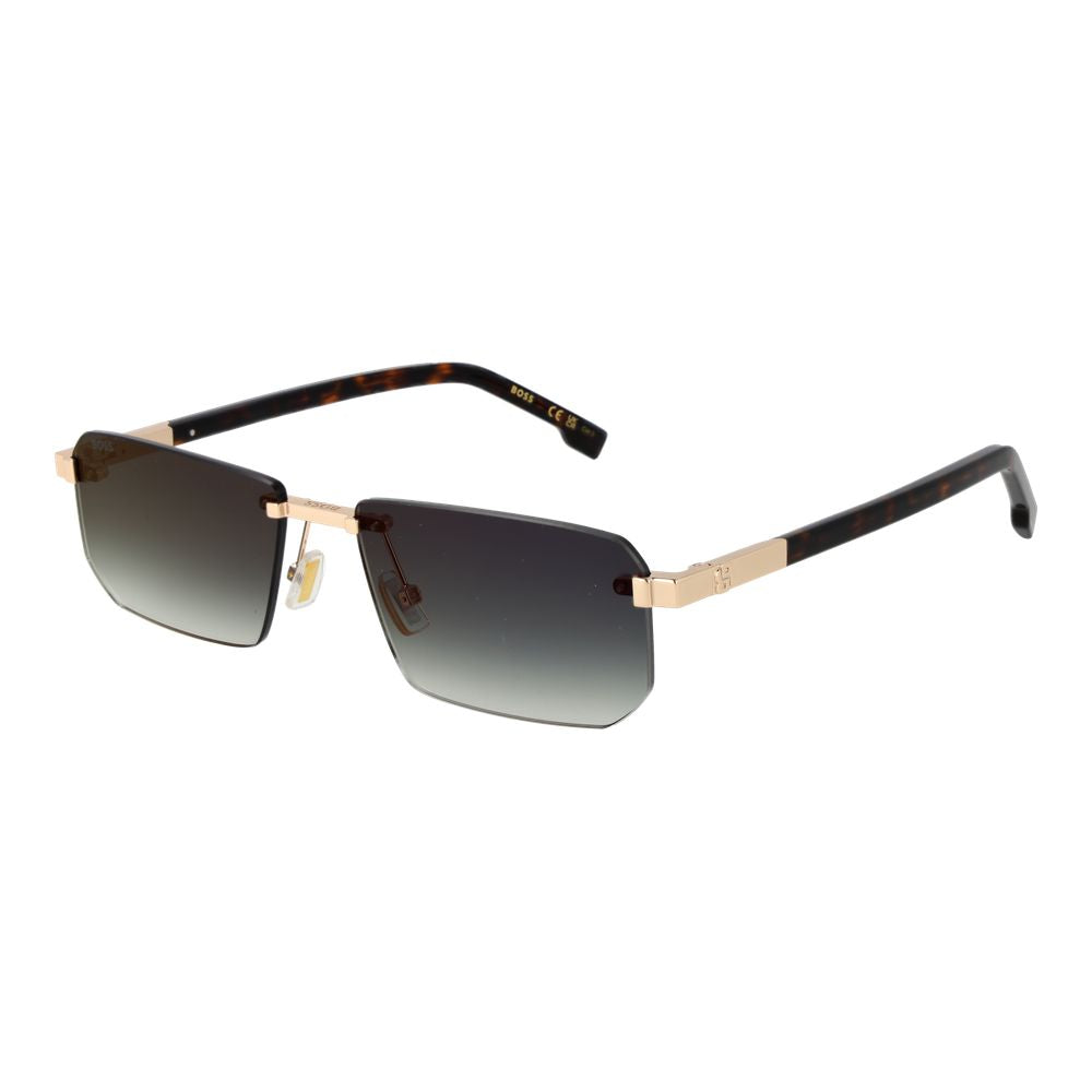 Rose Gold Metal Sunglasses