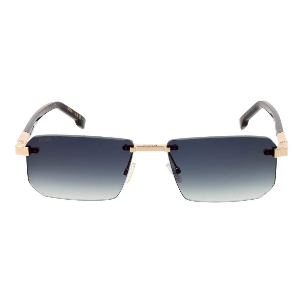 Rose Gold Metal Sunglasses