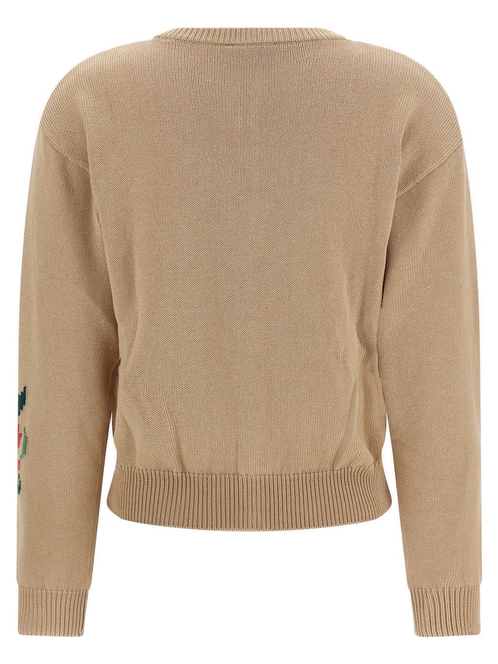 Beige Cotton Cardigan